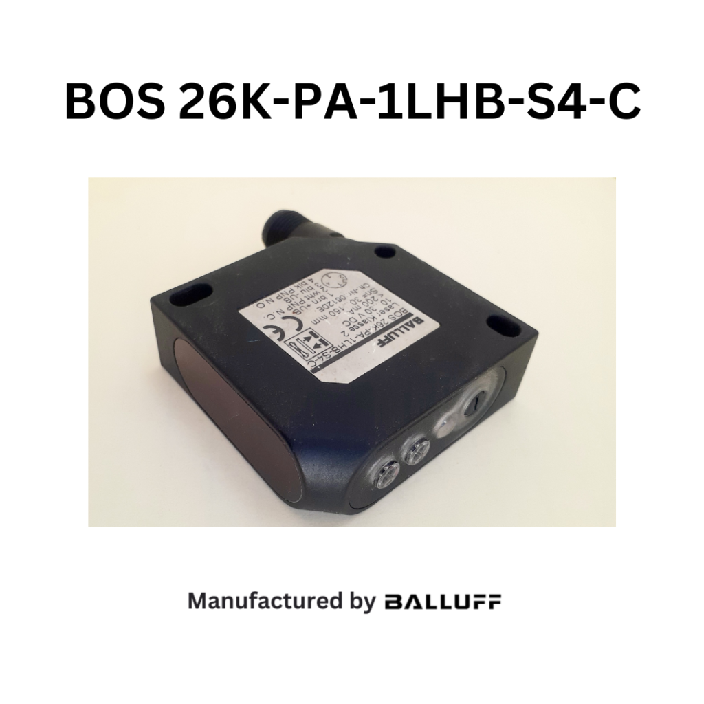 BALLUFF BOS 26K-PA-1LHB-S4-C Diffuse sensor with background suppression ...