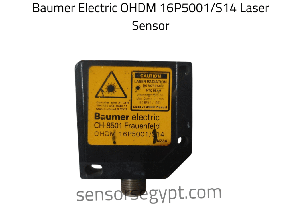 Baumer Electric OHDM 16P5001/S14 Laser Sensor