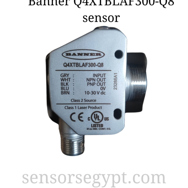 Banner Q4XTBLAF300-Q8 sensor