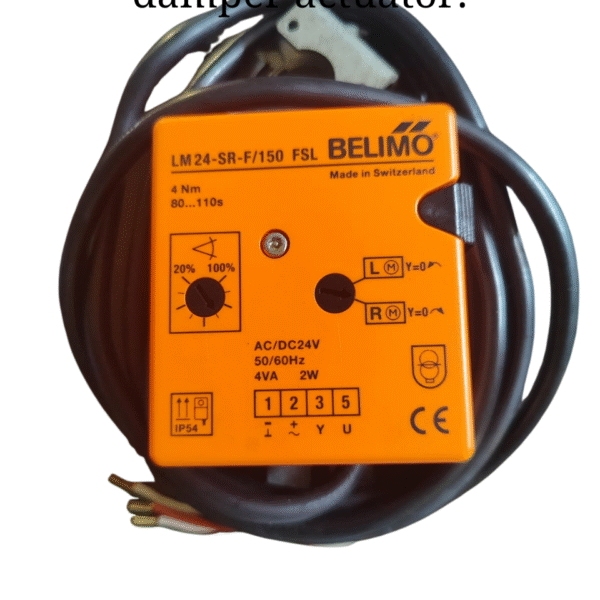 Belimo LM24-SR-F/150 FSL damper actuator.