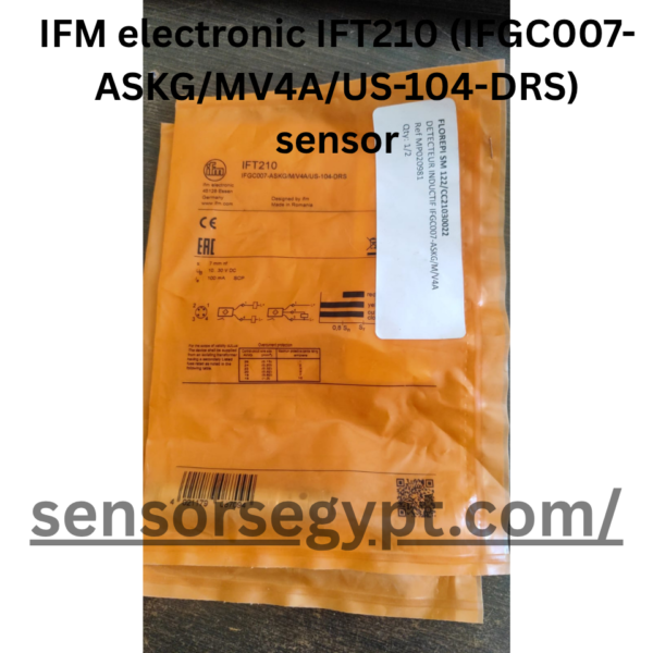 IFM electronic IFT210 (IFGC007-ASKG/MV4A/US-104-DRS) sensor