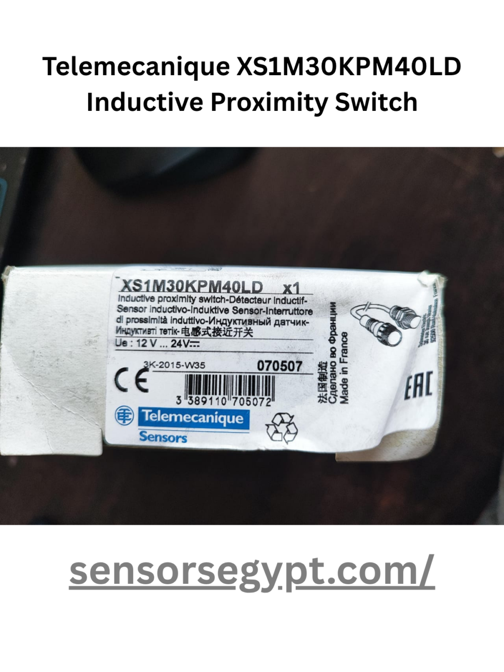 Inductive Proximity Switch Telemecanique XS1M30KPM40LD Inductive Proximity Switch