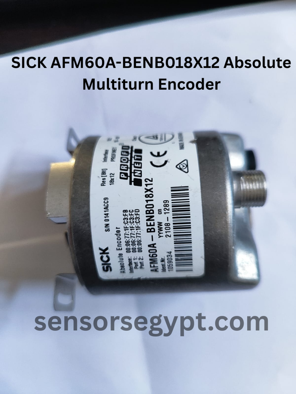 SICK AFM60A-BENB018X12 Absolute Multiturn Encoder SICK AFM60A-BENB018X12 Absolute Multiturn Encoder