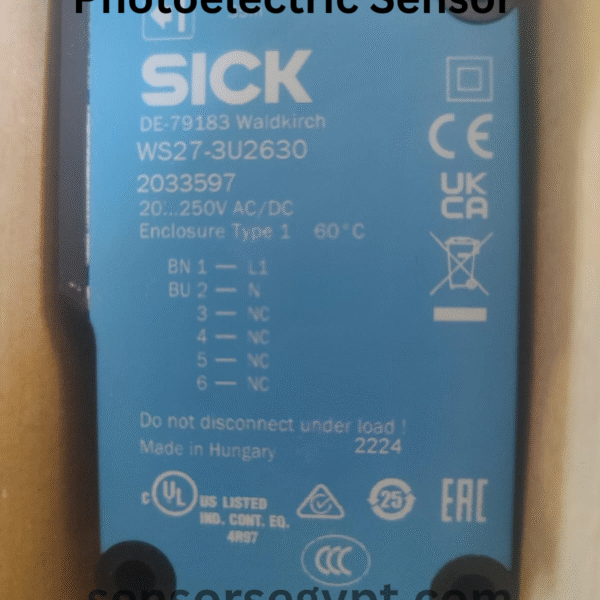 SICK WS27-3U2630 Photoelectric Sensor