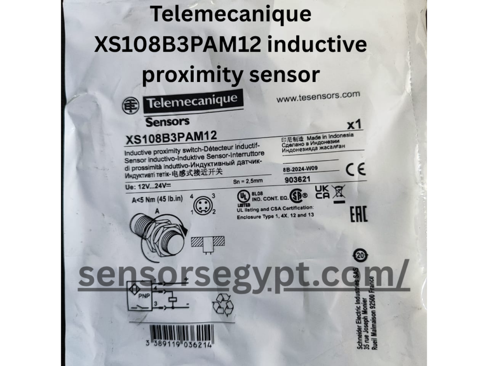 Telemecanique XS108B3PAM12 inductive proximity sensor Telemecanique XS108B3PAM12 inductive proximity sensor