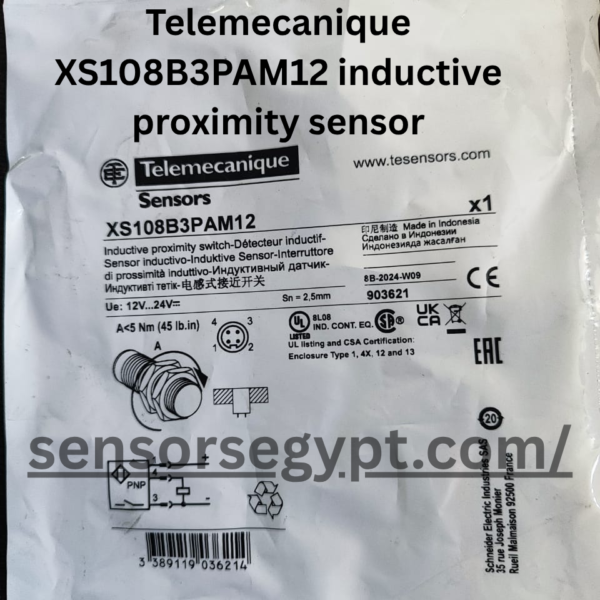 Telemecanique XS108B3PAM12 inductive proximity sensor