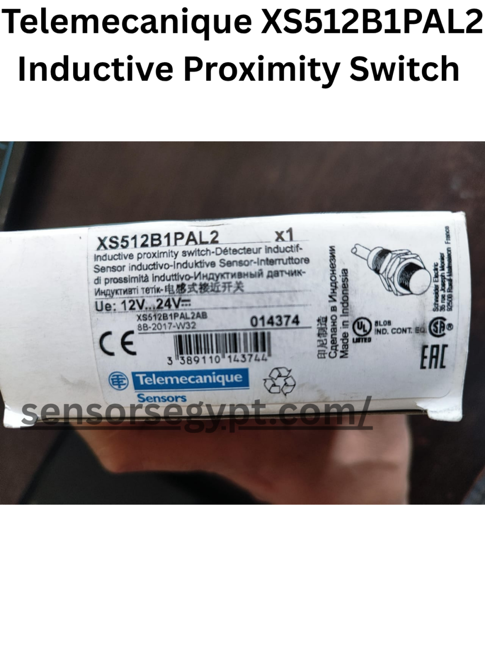 Telemecanique XS512B1PAL2 Inductive Proximity Switch Telemecanique XS512B1PAL2 Inductive Proximity Switch