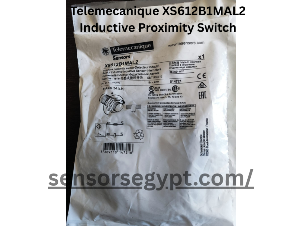 Telemecanique XS612B1MAL2 Inductive Proximity Switch Telemecanique XS612B1MAL2 Inductive Proximity Switch