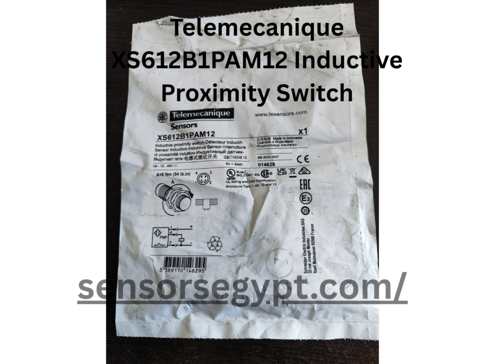 Telemecanique XS612B1PAM12 Inductive Proximity Switch Telemecanique XS612B1PAM12 Inductive Proximity Switch