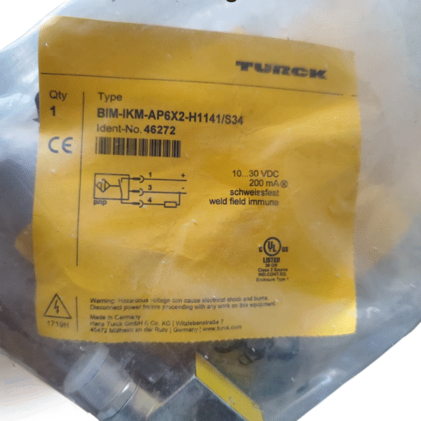 Turck BIM-IKM-AP6X2-H1141/S34 Magnetic Sensor
