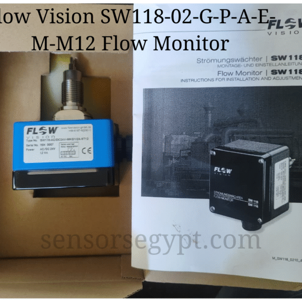 Flow Vision SW118-02-G-P-A-E-M-M12 Flow Monitor