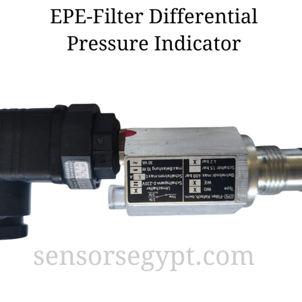 EPE-Filter Differential Pressure Indicator