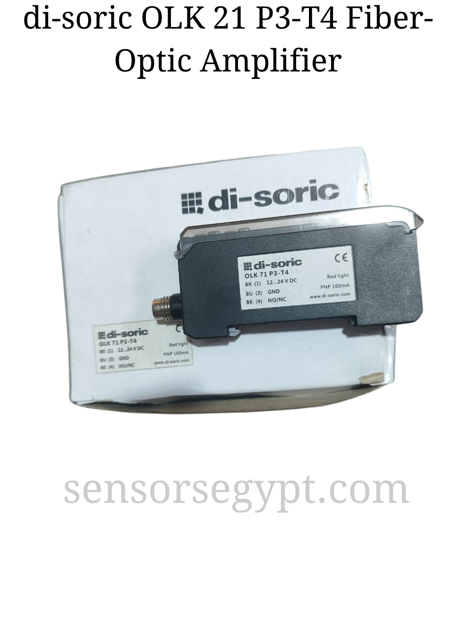 di-soric OLK 21 P3-T4 Fiber-Optic Amplifier di-soric OLK 21 P3-T4 Fiber-Optic Amplifier