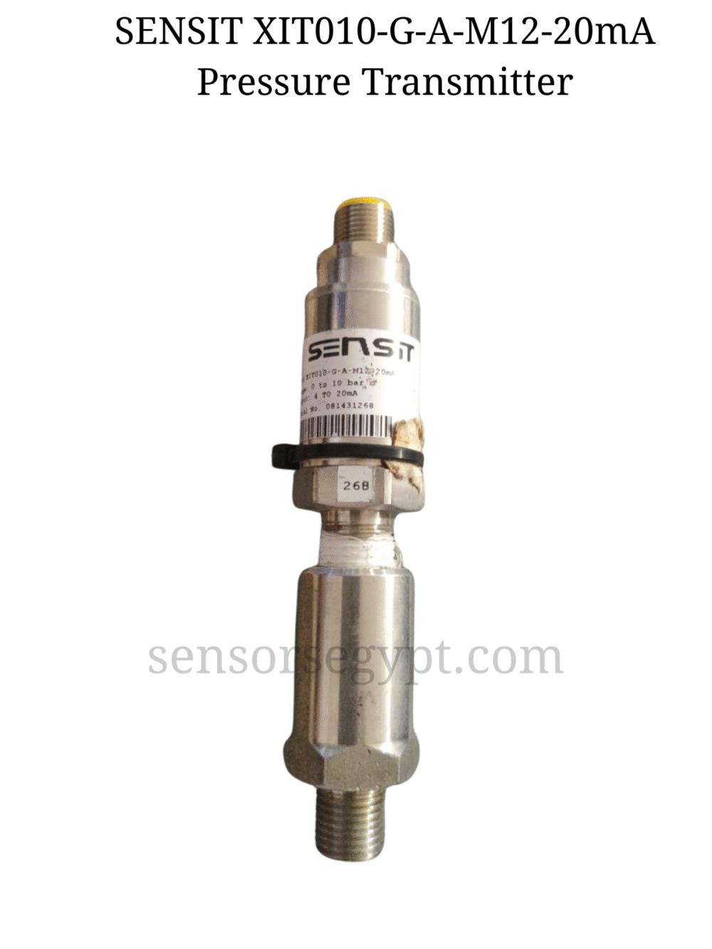 SENSIT XIT010-G-A-M12-20mA Pressure Transmitter
