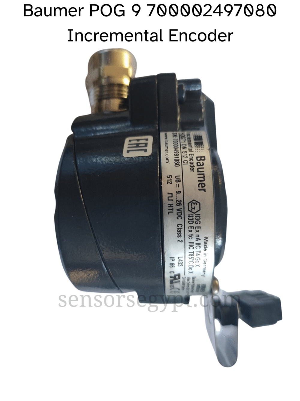 Telemecanique XPSAFL5130 Safety Relay (2) Baumer POG 9 700002497080 Incremental Encoder