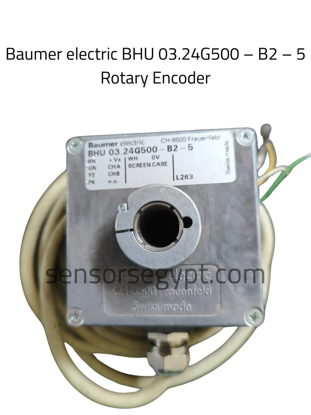 Baumer electric BHU 03.24G500 – B2 – 5 Rotary Encoder