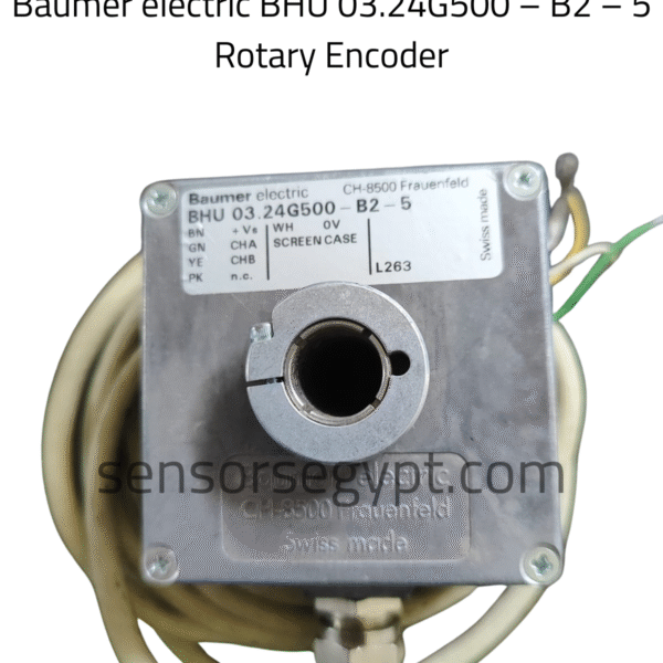 Baumer electric BHU 03.24G500 – B2 – 5 Rotary Encoder