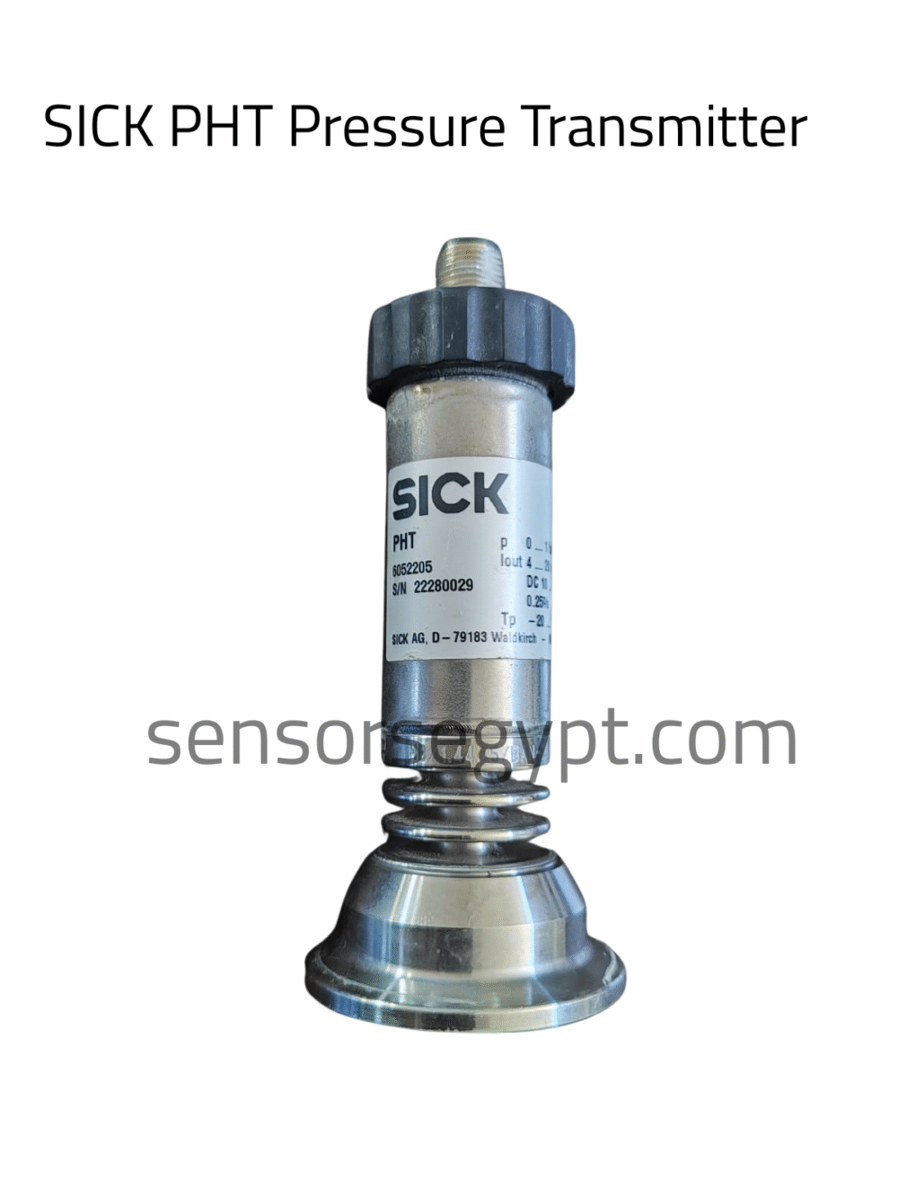 SICK PHT Pressure Transmitter