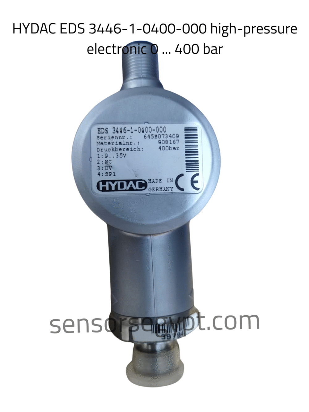 HYDAC EDS 3446-1-0400-000 high-pressure electronic 0 ... 400 bar HYDAC EDS 3446-1-0400-000 high-pressure electronic 0 ... 400 bar