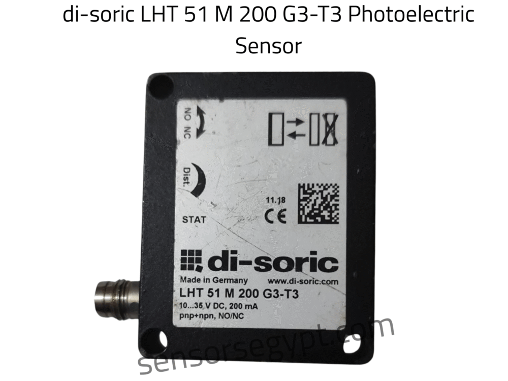 di-soric LHT 51 M 200 G3-T3 Photoelectric Sensor