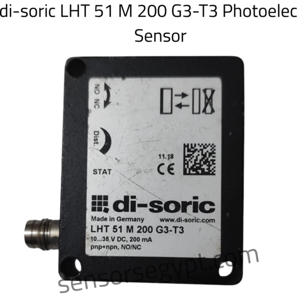 di-soric LHT 51 M 200 G3-T3 Photoelectric Sensor