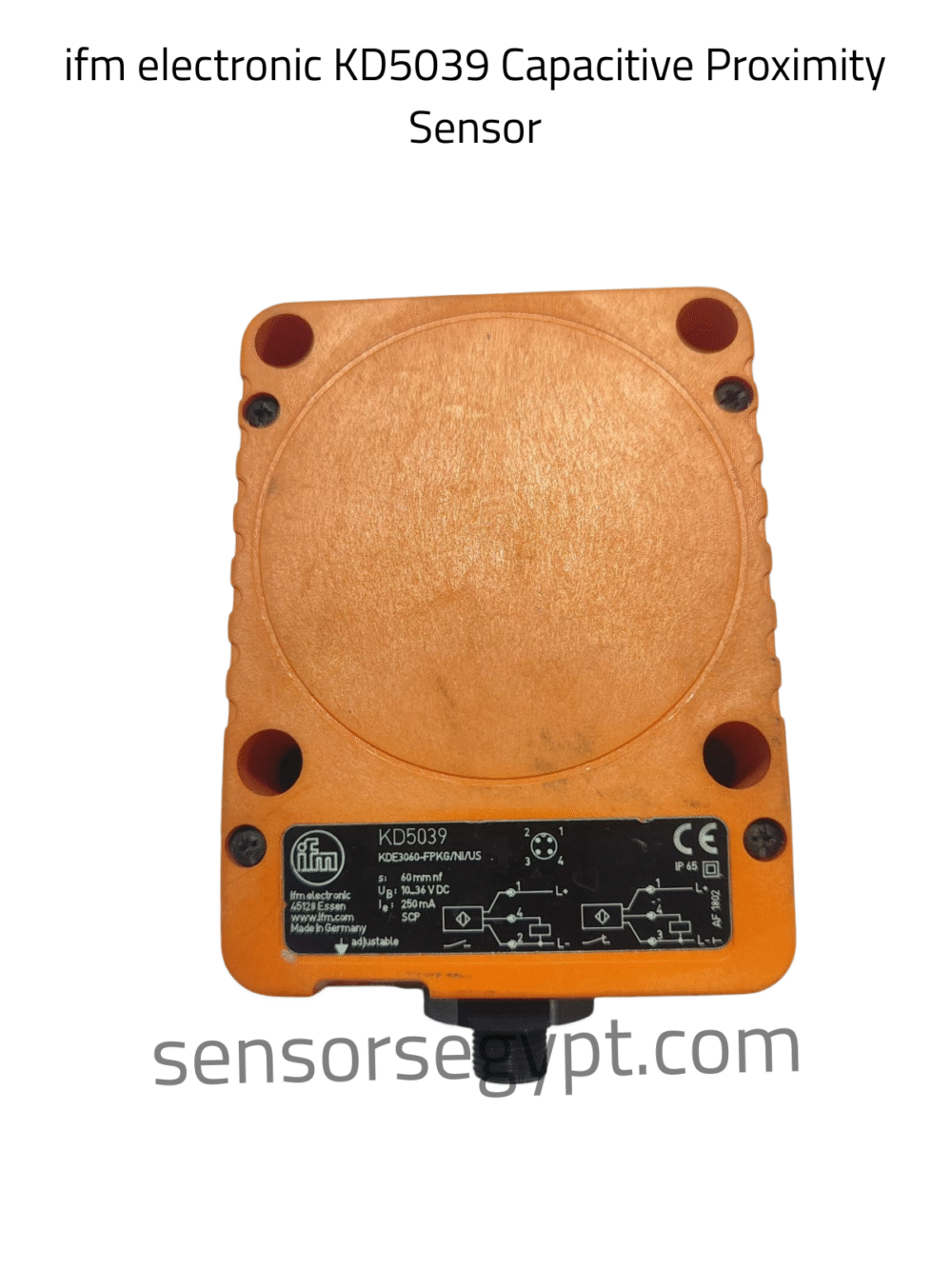 ifm electronic KD5039 Capacitive Proximity Sensor ifm electronic KD5039 Capacitive Proximity Sensor