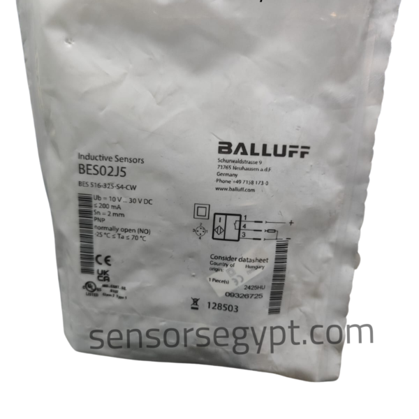 BALLUFF BES02J5 BES 516-325-S4-CW Inductive Proximity Sensor
