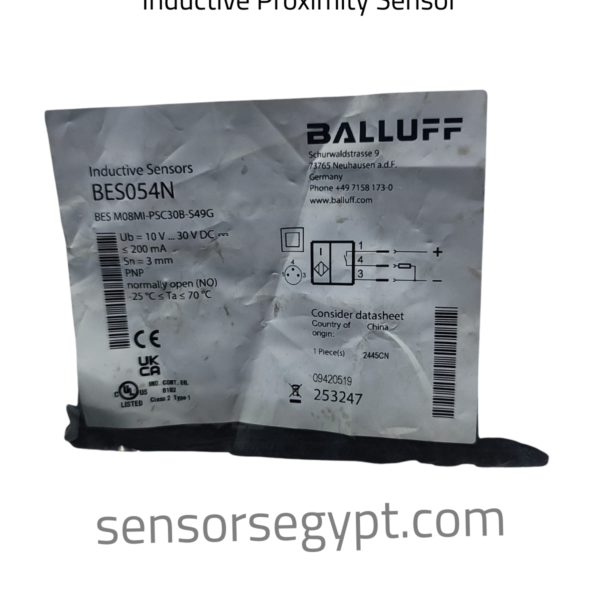 BALLUFF BES054N BES M08MI-PSC30B-S49G Inductive Proximity Sensor