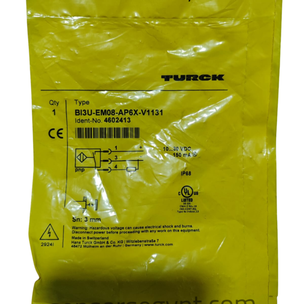 TURCK BI3U-EM08-AP6X-V1131 Inductive Proximity Sensor