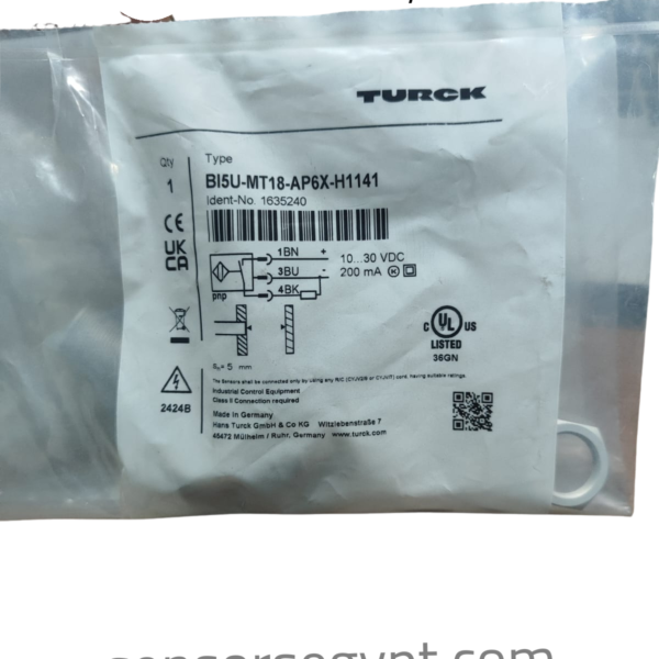 TURCK BI5U-MT18-AP6X-H1141 Inductive Proximity Sensor
