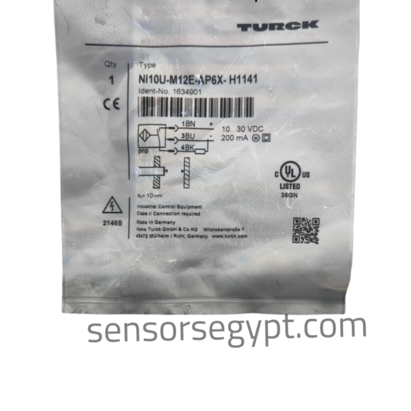 TURCK NI10U-M12E-AP6X-H1141 Inductive Proximity Sensor