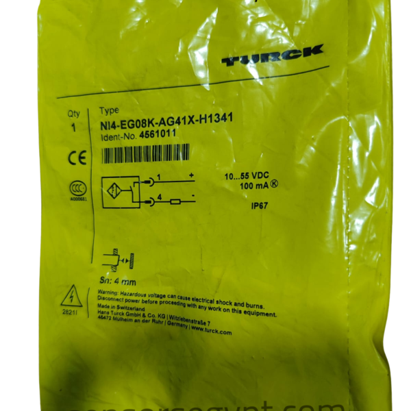 TURCK NI4-EG08K-AG41X-H1341 Inductive Proximity Sensor