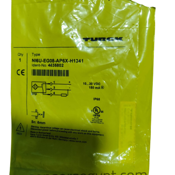 TURCK NI6U-EG08-AP6X-H1341 Inductive Proximity Sensor