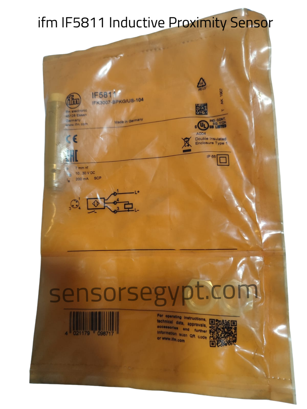 ifm IF5811 Inductive Proximity Sensor ifm IF5811 Inductive Proximity Sensor