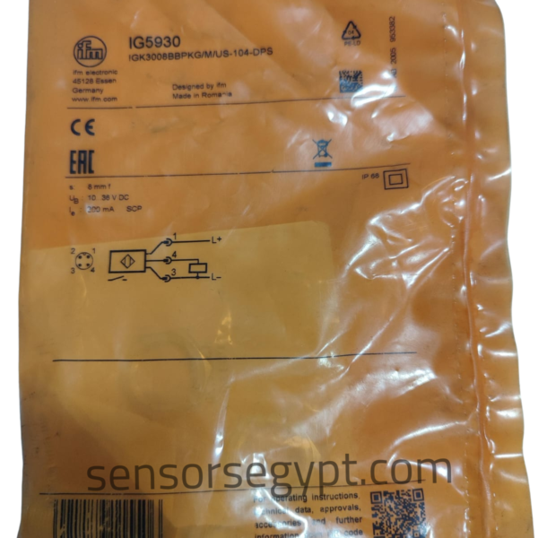ifm IG5930 Inductive Proximity Sensor