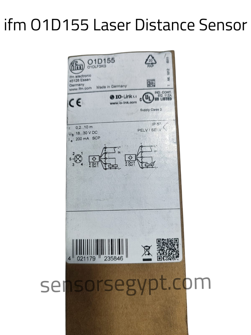 ifm O1D155 Laser Distance Sensor (1) ifm O1D155 Laser Distance Sensor