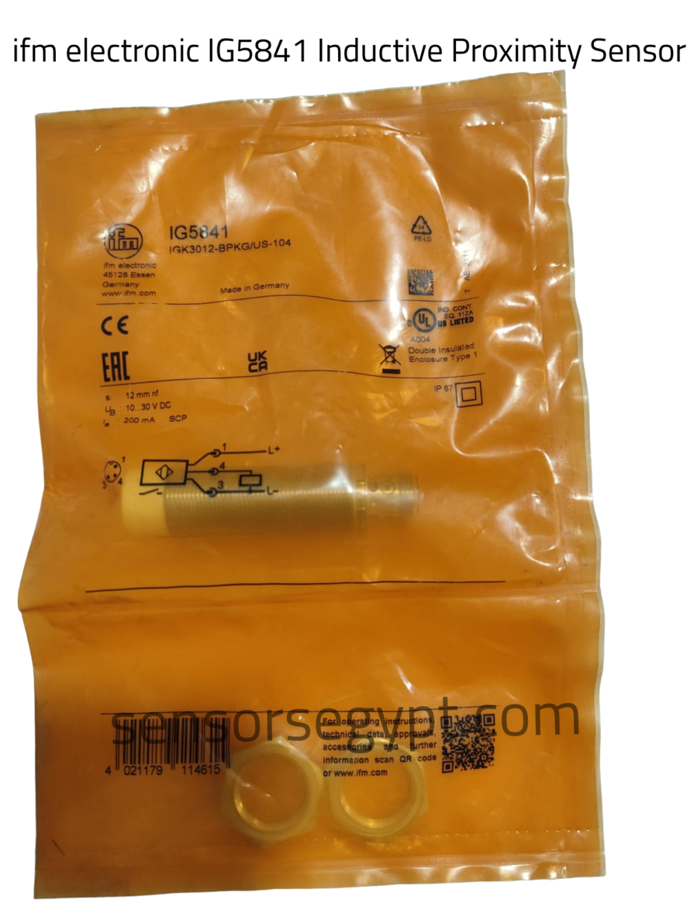 ifm electronic IG5788 Inductive Proximity Sensor (5)