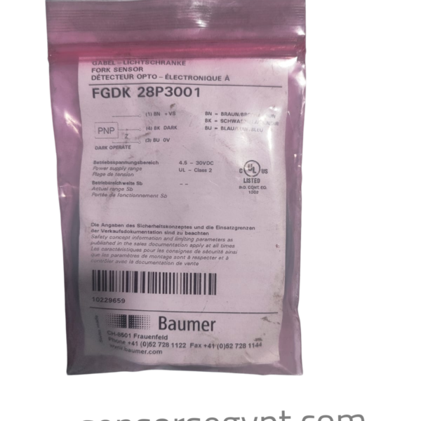 Baumer FGDK 28P3001 Fork Sensor