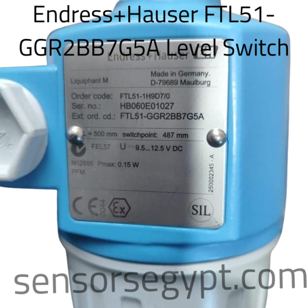 Endress+Hauser FTL51-GGR2BB7G5A Level Switch