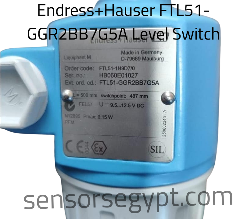 Endress+Hauser FTL51-GGR2BB7G5A Level Switch