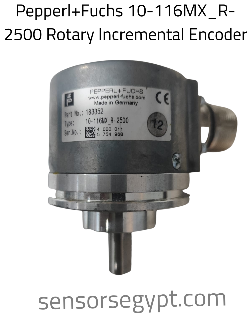 Pepperl+Fuchs 10-116MX_R-2500 Rotary Incremental Encoder
