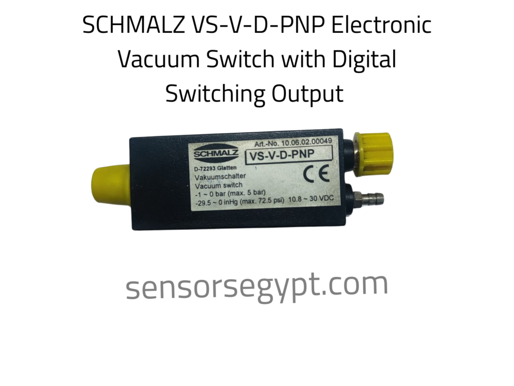 SCHMALZ VS-V-D-PNP Electronic Vacuum Switch with Digital Switching Output